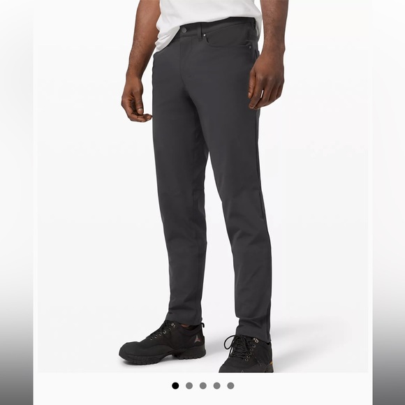 Lululemon ABC Classic-Fit Pant Warpstreme 36 Grey - Picture 1 of 8
